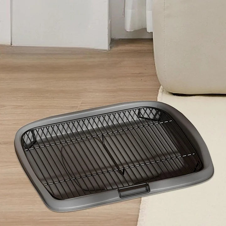 Pet Dog Toilet - Indoor Puppy Potty Training Pad | Odor Control Mat & Easy Cleanup