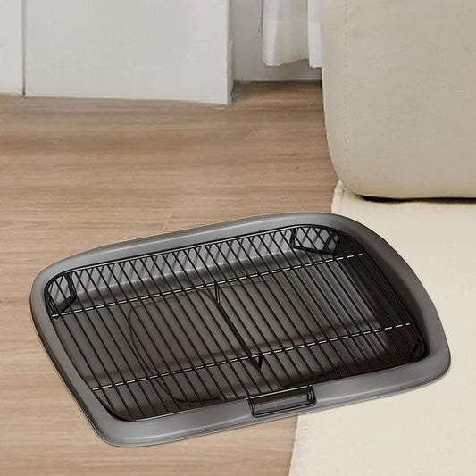 Pet Dog Toilet - Indoor Puppy Potty Training Pad | Odor Control Mat & Easy Cleanup