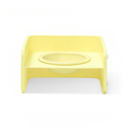 Pet Dish Rack - Square Pet Bowl Holder | Elevated Non-Slip Feeder