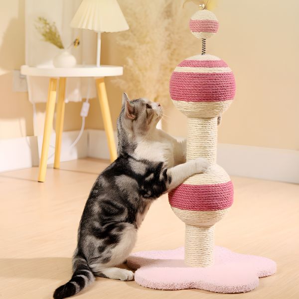 Cat Climbing Frame - Space Capsule Design Indoor Cat Tree & Playhouse Furniture