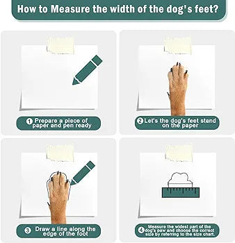 Waterproof Dog Booties – Disposable Pet Booties for Paw Protection & Injury Prevention