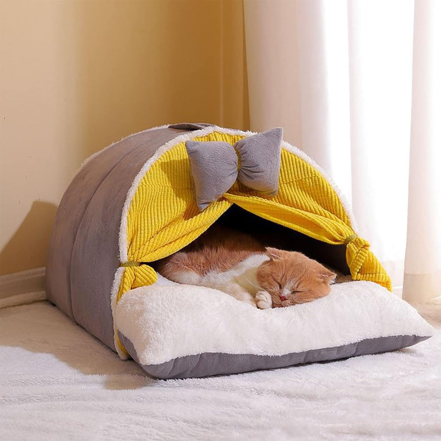 Cat Sleeping Bag - Cozy Indoor Cat Shelter | Soft Pet Comfort Sack
