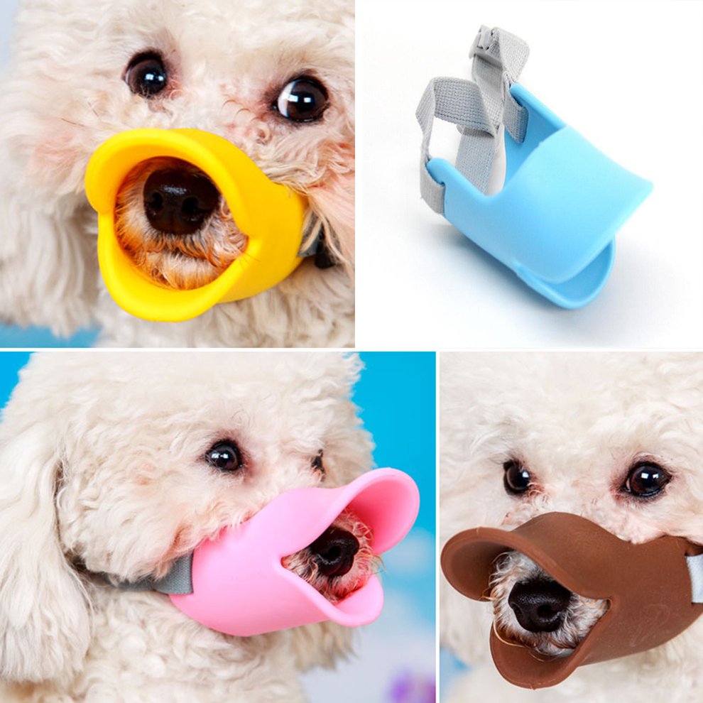 Dog Muzzle – Adjustable Duck Mouth Muzzle for Comfortable Puppy Training