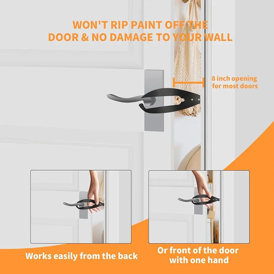 Cat Door Holder Latch | Easy Install Latch & Door Opening Protector