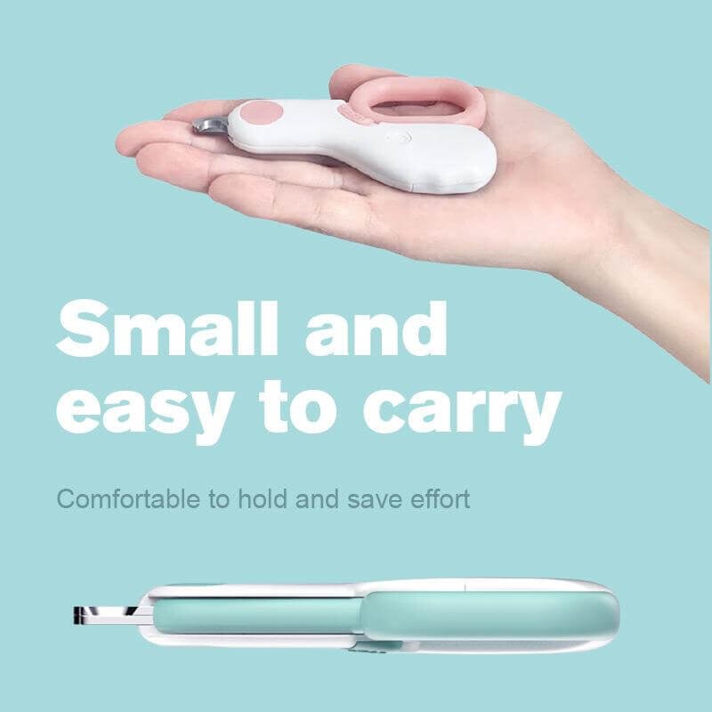 LED Pet Nail Clippers – Ergonomic Scissor Style Clippers With LED Light