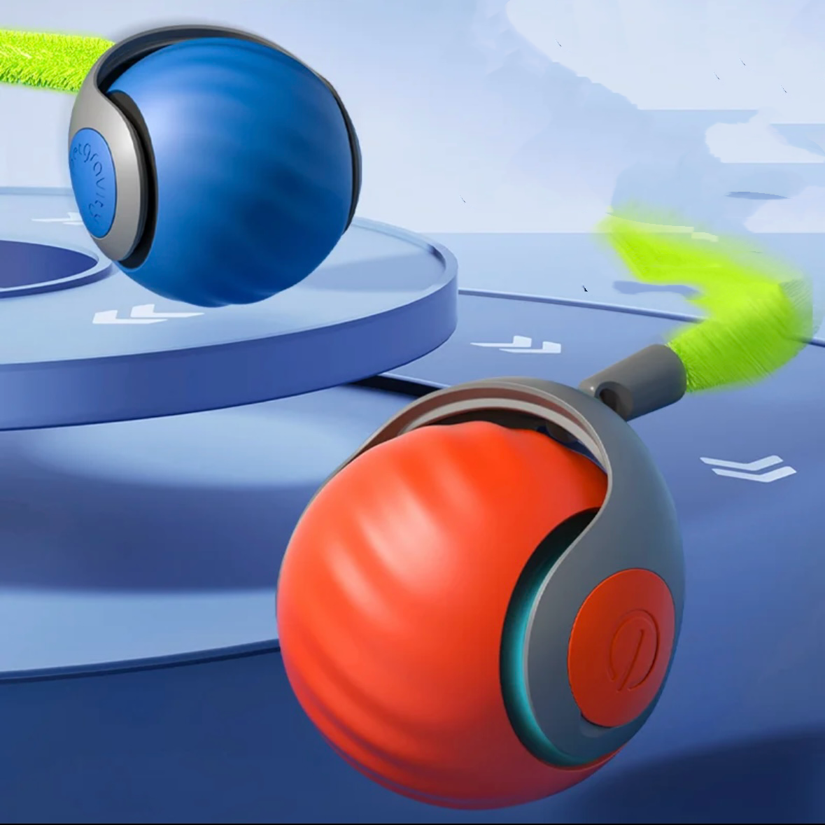 Smart Ball Cat Toy – Rotating Interactive Pet Toy With Motion For Exercise