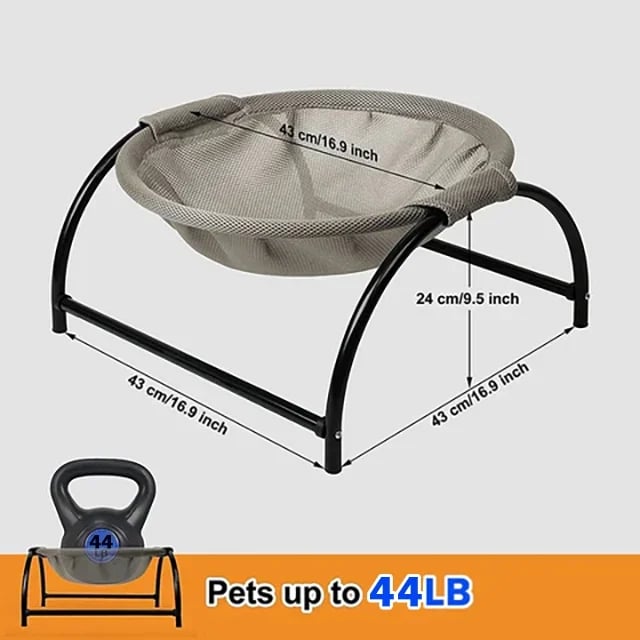 Floor Cat Hammock - Durable Cat Bed With Stand | Comfortable Indoor Pet Lounge