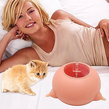 Puppy Silicone Feeder - 3 Pack Pet Feeding Bottle Kit with Safe Silicone Nipples