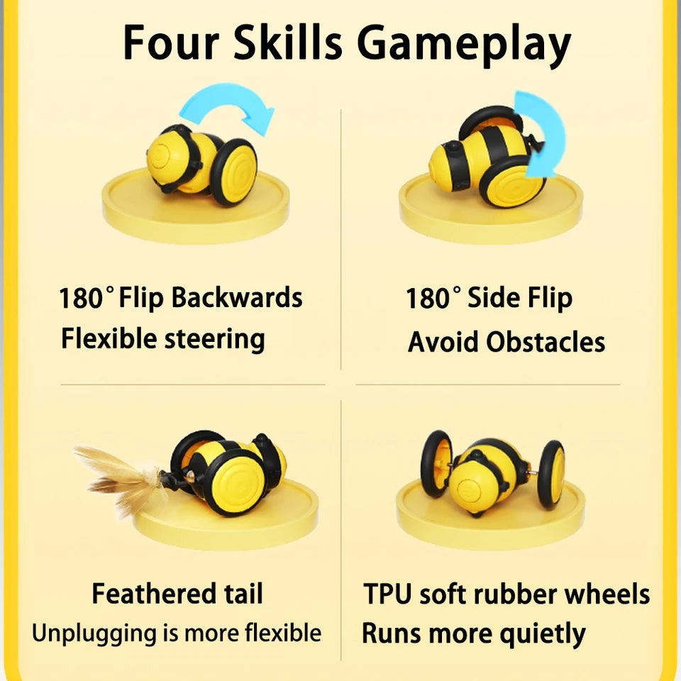 Smart Pet Cat Toy – Interactive Cat Play Device | Battery Operated Entertainment Gadget