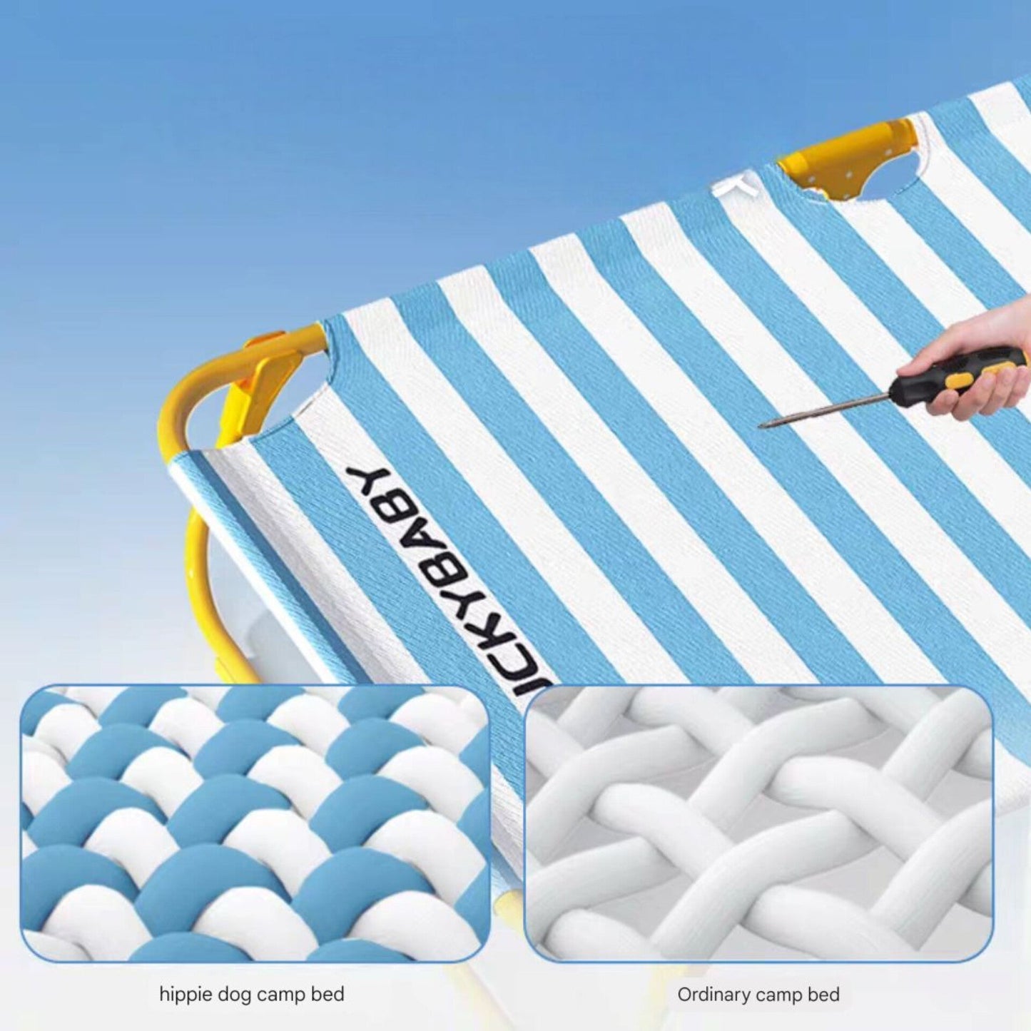 Foldable Dog Bed – Portable Pet Cooling Mat | Lightweight Travel Mattress