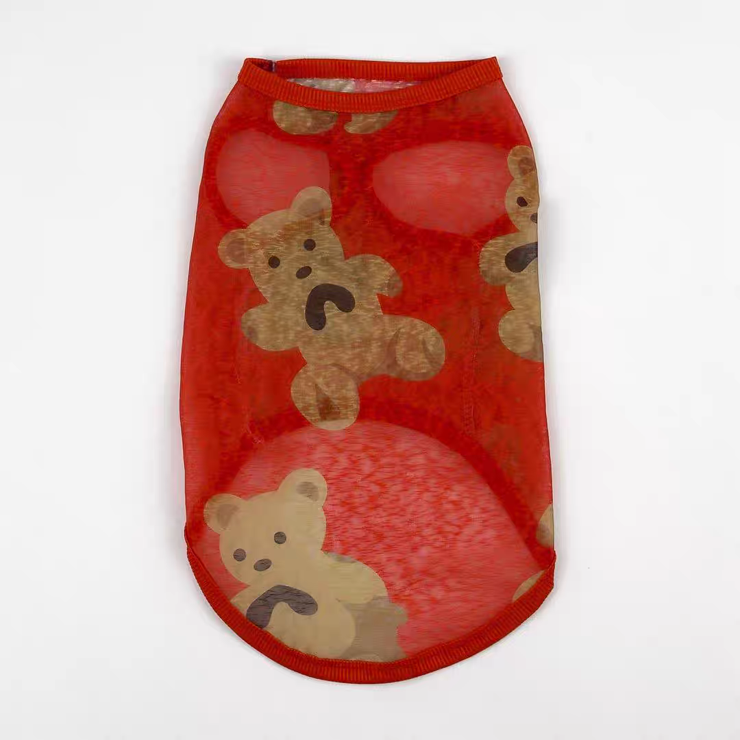 Cat Anti Shedding Vest - Lightweight Summer Cat Vest for Fur Prevention & Cooling