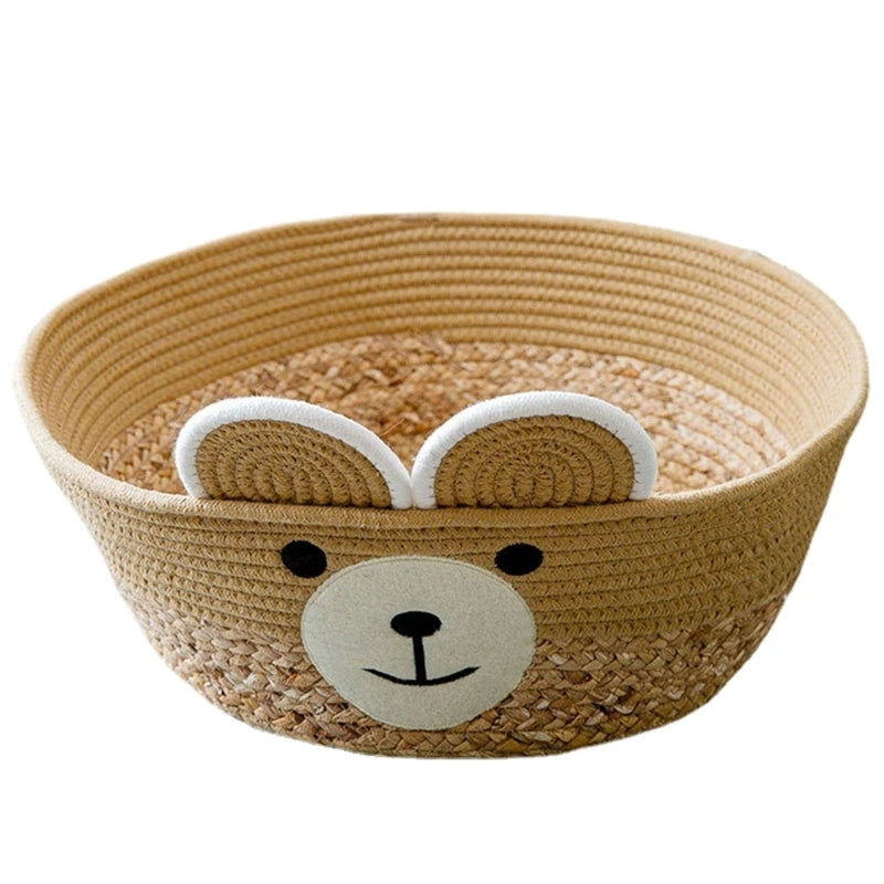 Cat Cooling Nest – Woven Basket Bed With Natural Airflow For Summer Comfort
