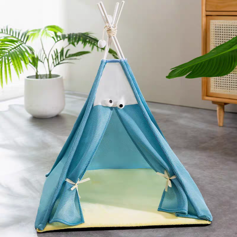 Cat Sleep Tent – Comfortable Portable Pet Sleeping Tent with Mesh Enclosure