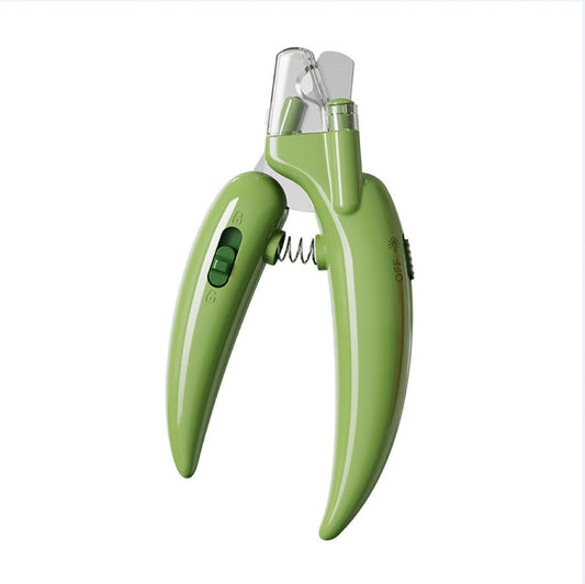 Cat Nail Trimmer - Quiet, Safe Clipper with Stainless Steel Blades | Easy Cat Grooming Tool