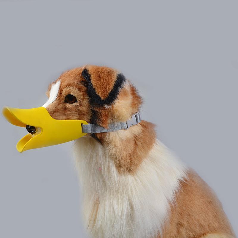 Dog Muzzle – Adjustable Duck Mouth Muzzle for Comfortable Puppy Training