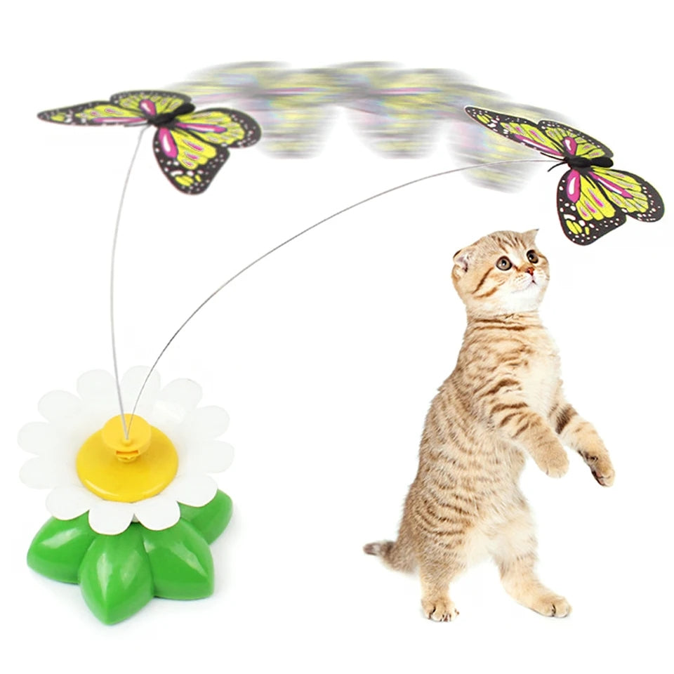 Automatic Cat Toy - Electric Rotating Interactive Pet Play Device