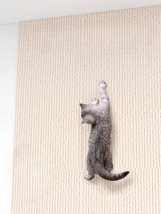 Cat Scratcher Mat - Durable Self Adhesive Cat Pad | Furniture Protection For Cats
