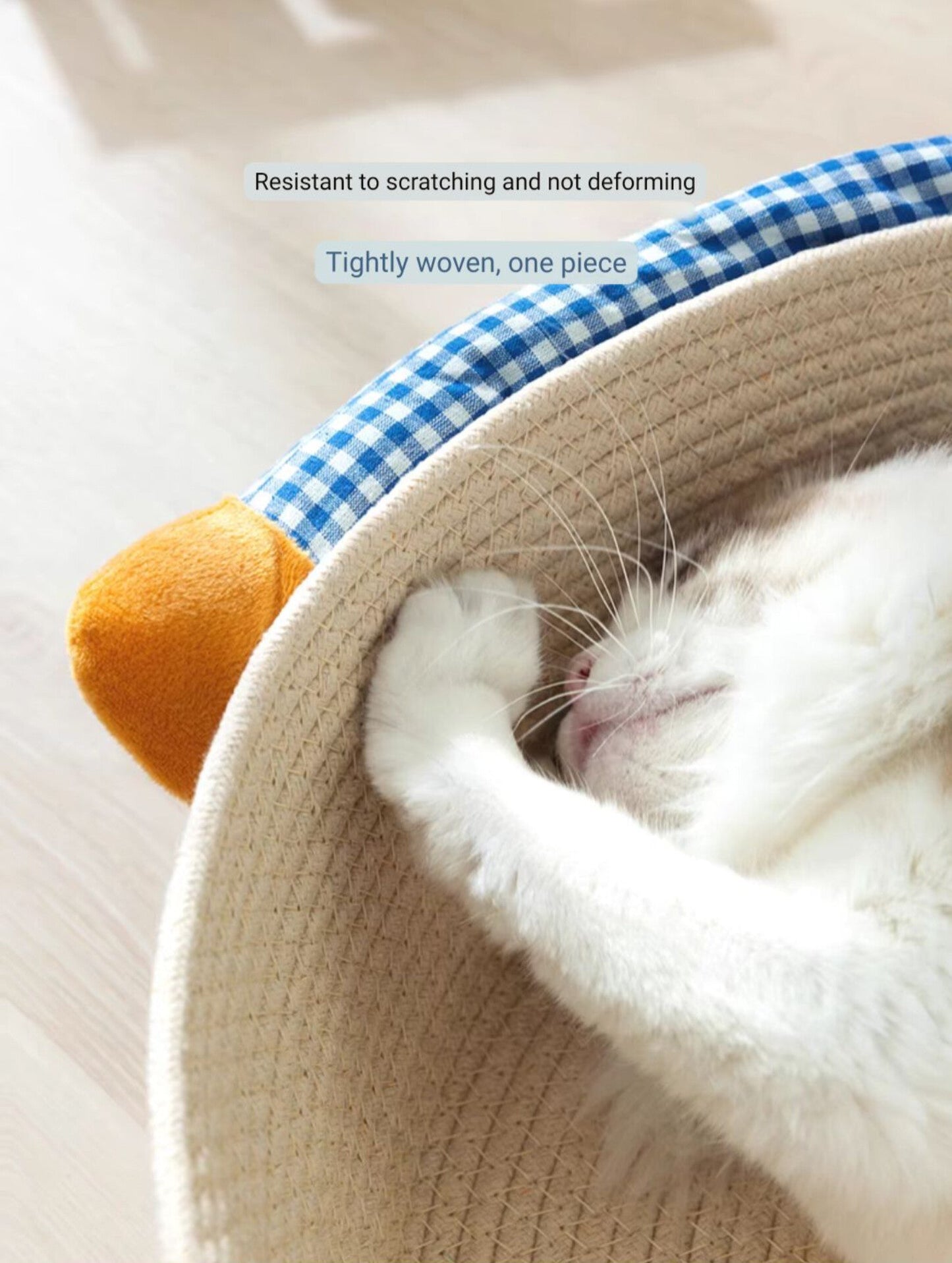 Cat Nest - All Season Cat Bed | Soft, Cozy Pet Comfort Bed for Indoor Cats