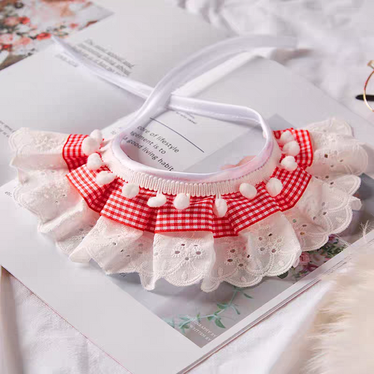 Cat Scarf - Lightweight Pet Neck Neckerchief for Summer Cat Clothes