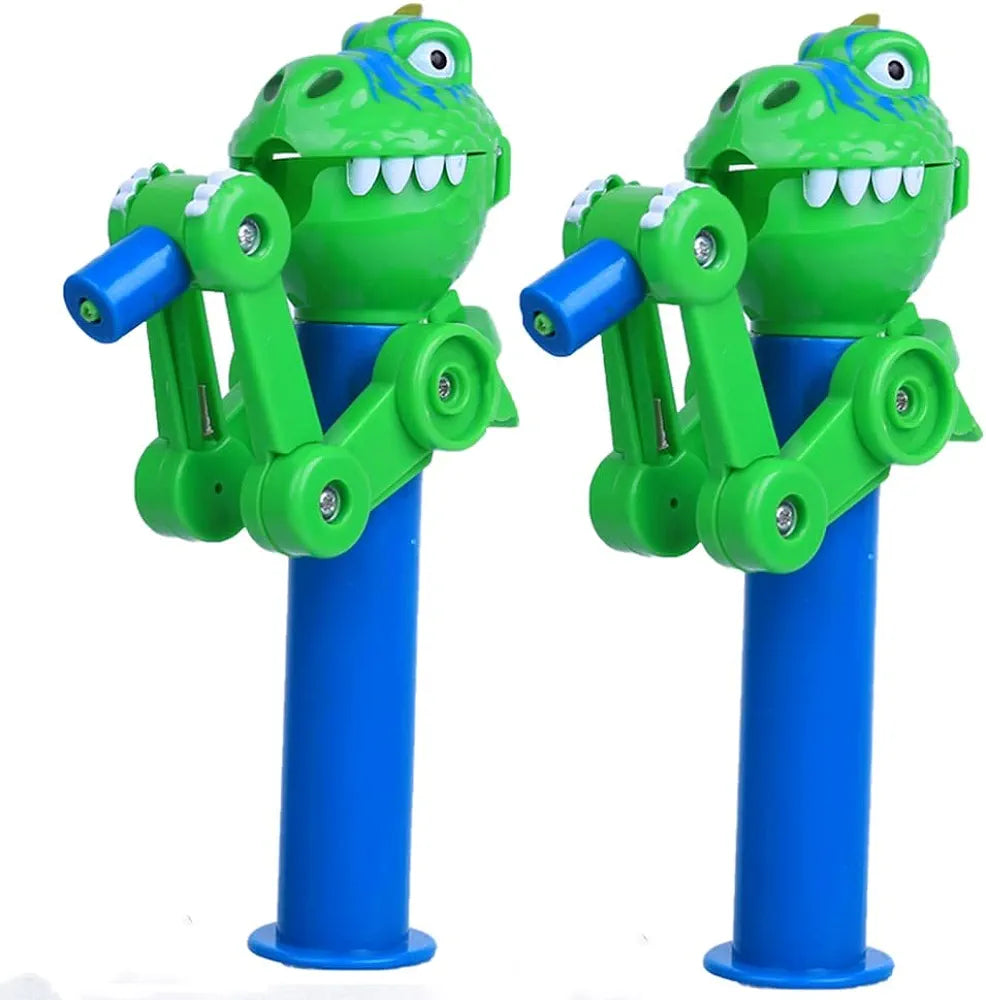 Dinosaur Lollipop Holder - Robot Candy Holder & Cute Candy Organizer Stand
