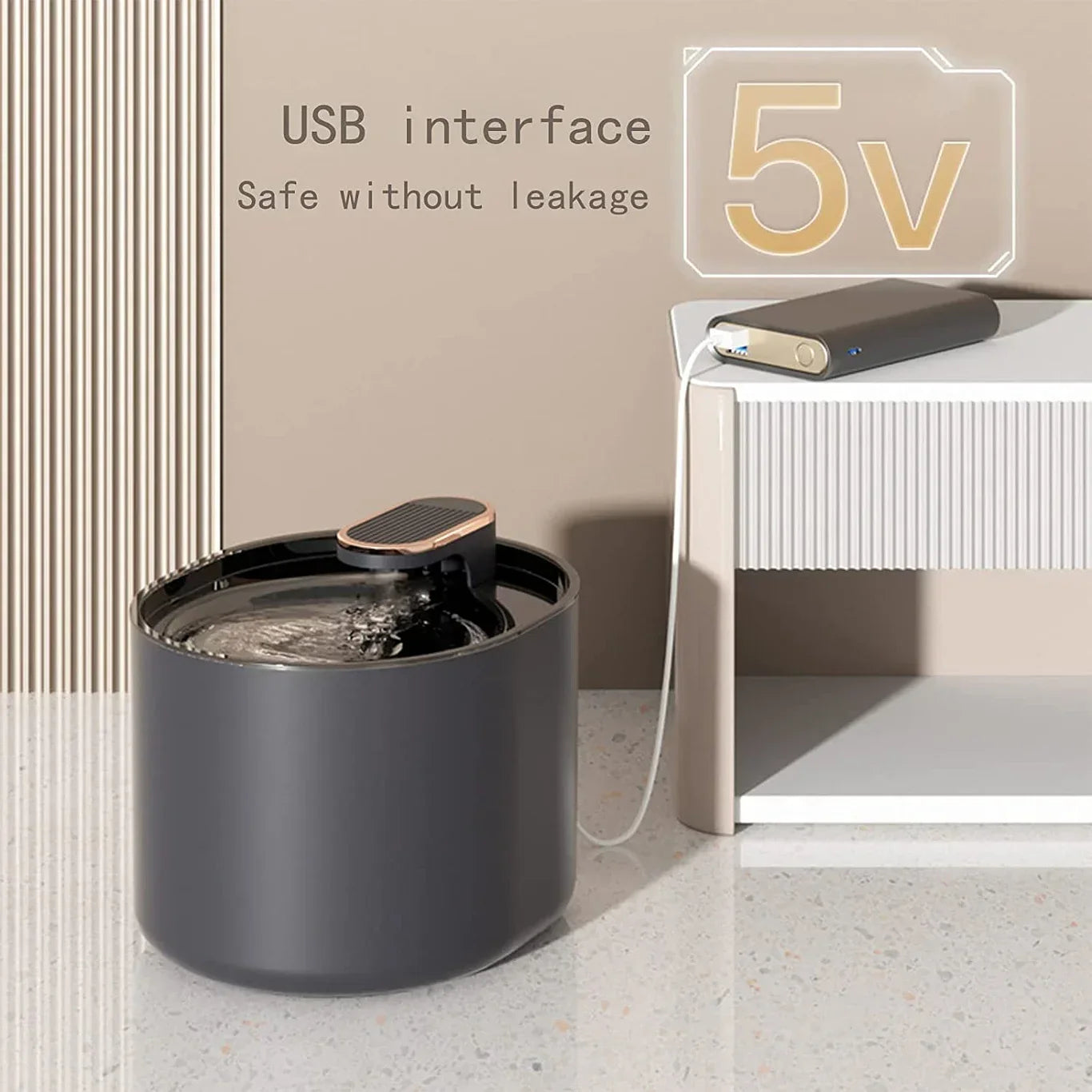 Automatic Pet Water Dispenser - 3L Circulating Water Fountain with Double Filtration
