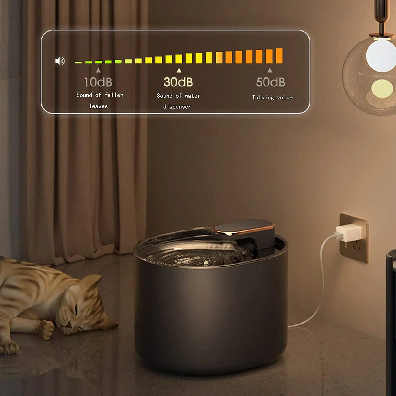 Automatic Pet Water Dispenser - 3L Circulating Water Fountain with Double Filtration