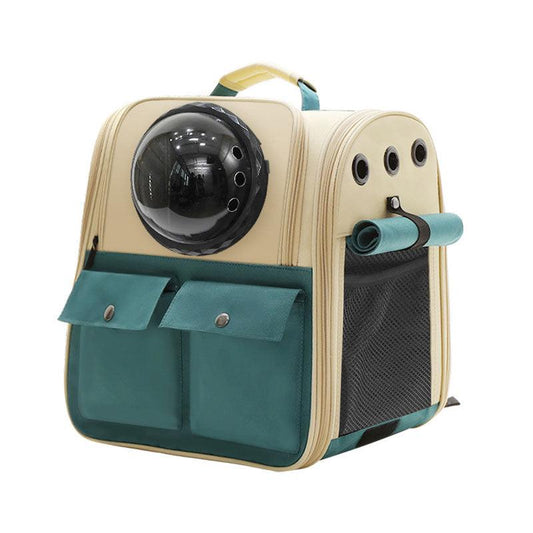 Cat Hiking Carrier - Lightweight Portable Pet Backpack With Mesh Comfort