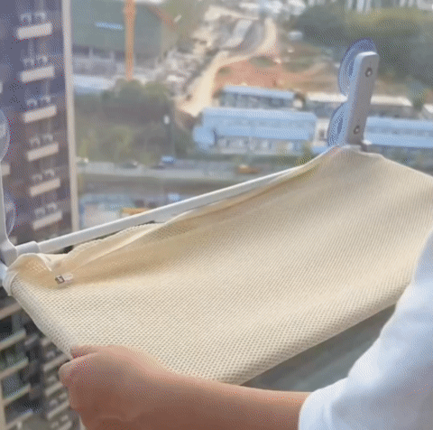 Cat Window Hammock – Durable Cat Bed With Suction Cups | Soft Cozy Lounger