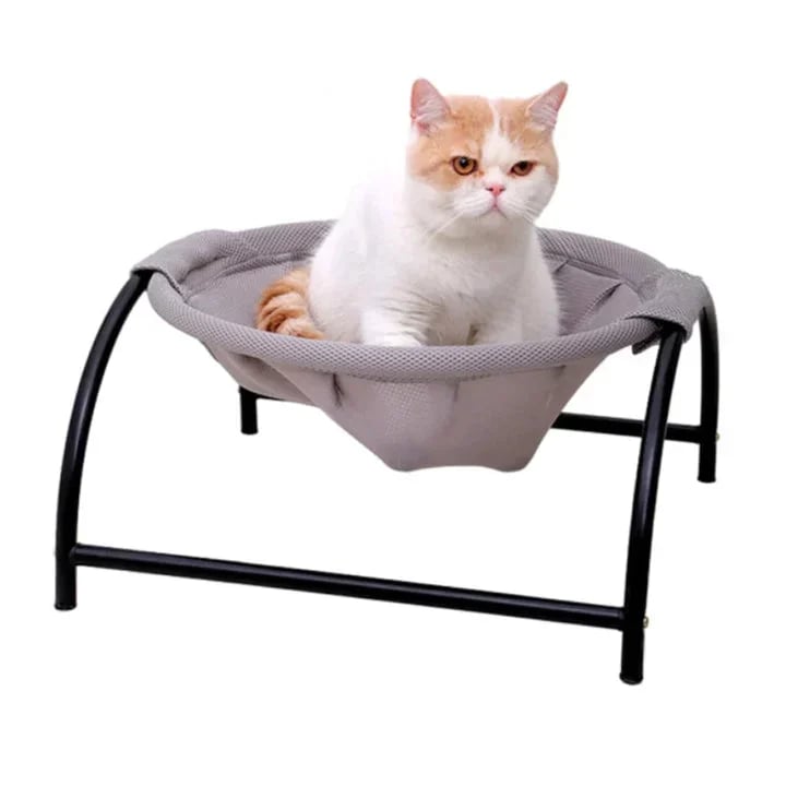 Floor Cat Hammock - Durable Cat Bed With Stand | Comfortable Indoor Pet Lounge