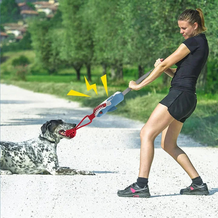 Dog Chew Toy – Durable Suction Cup Tug of War Toy for Aggressive Chewers