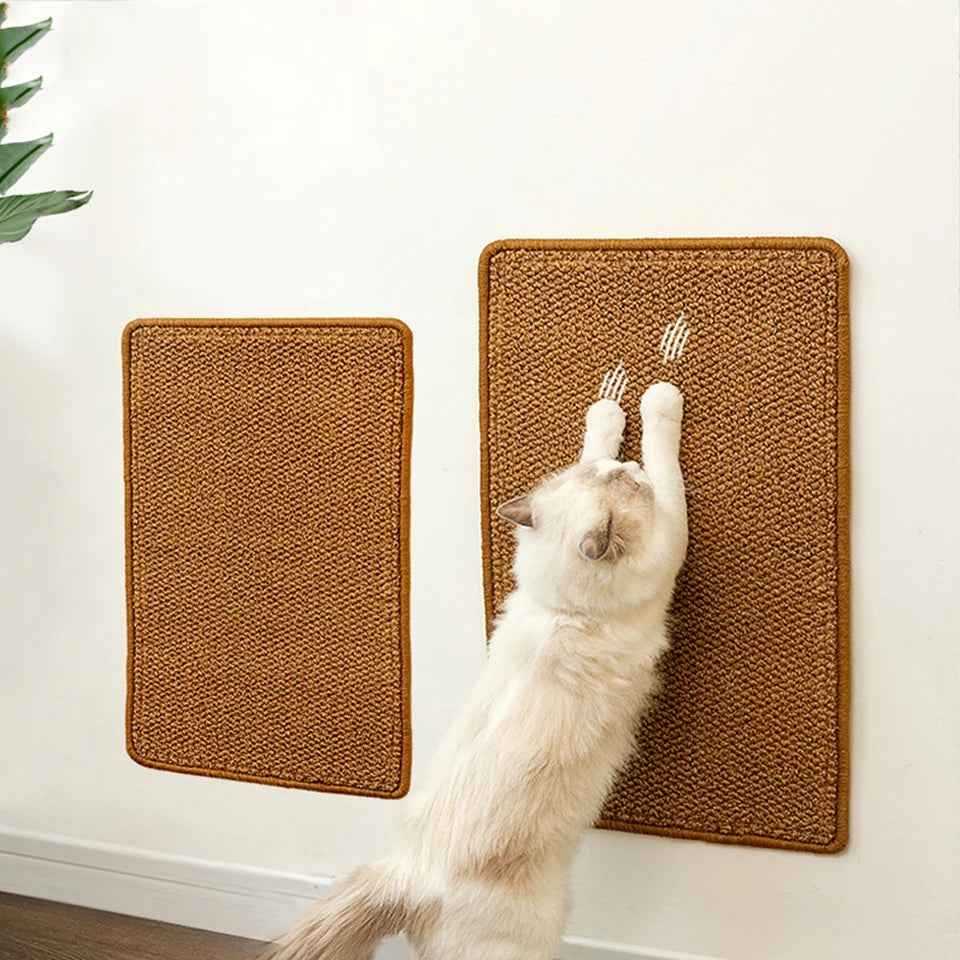 Cat Scratcher Mat – Durable Natural Sisal Pad | Furniture Scratch Protector