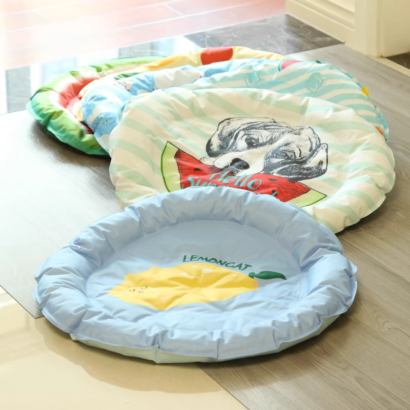 Pet Ice Cooling Bed – Gel Cooling Pad for Dog & Cat Summer Comfort
