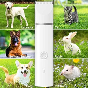 Multifunctional Trimmer – Cordless Pet Grooming Tool with Adjustable Blades