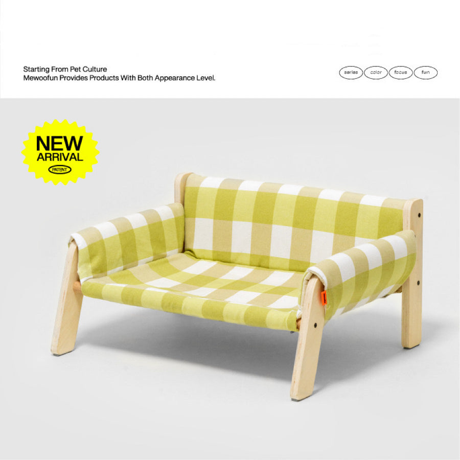 Cat Couch Bed - Soft Pet Sofa for Cats | Cozy Indoor Cat Furniture PP26