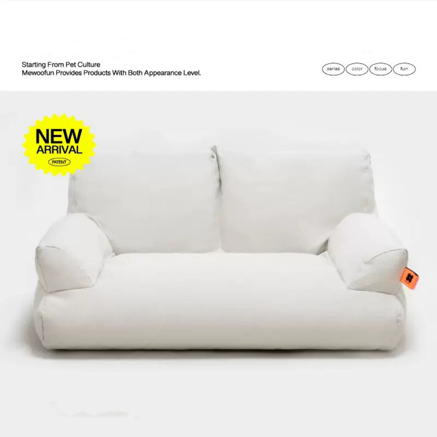 Pet Couch Bed - Washable Cat Bed with Anti Slip Bottom for Small Medium Dogs