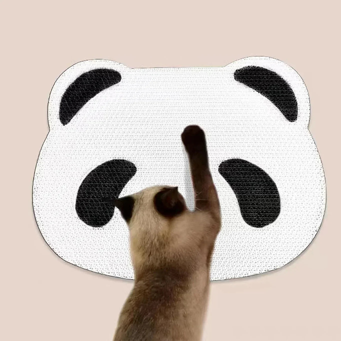 Wall Mounted Cat Scratcher – Cactus Design Indoor Scratch Post With Nano Adhesive