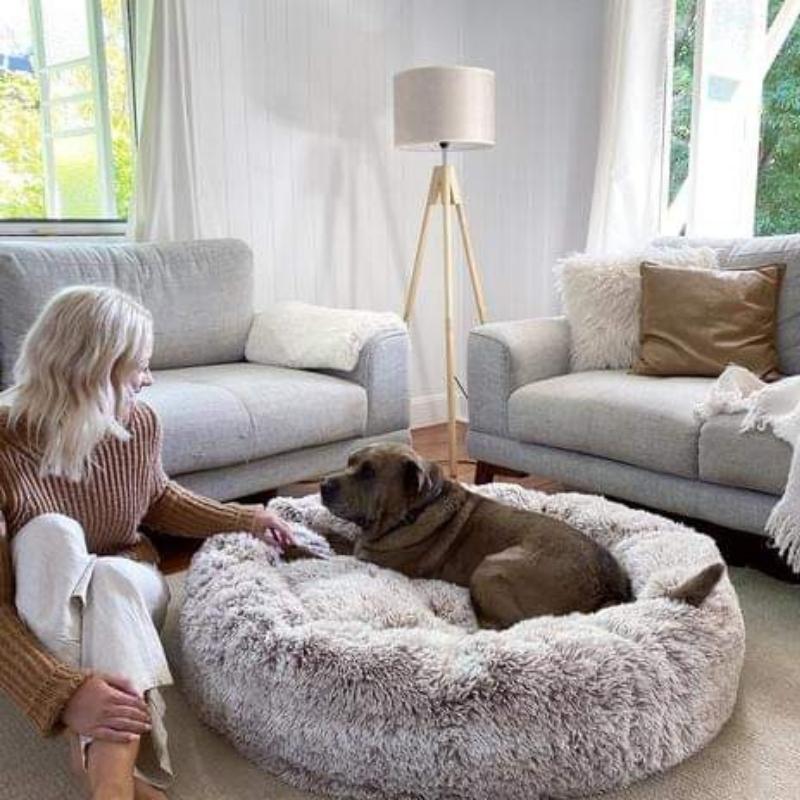 Plush Doghouse – Cozy Small Dog House | Insulated Pet Warm Bed For Autumn & Winter
