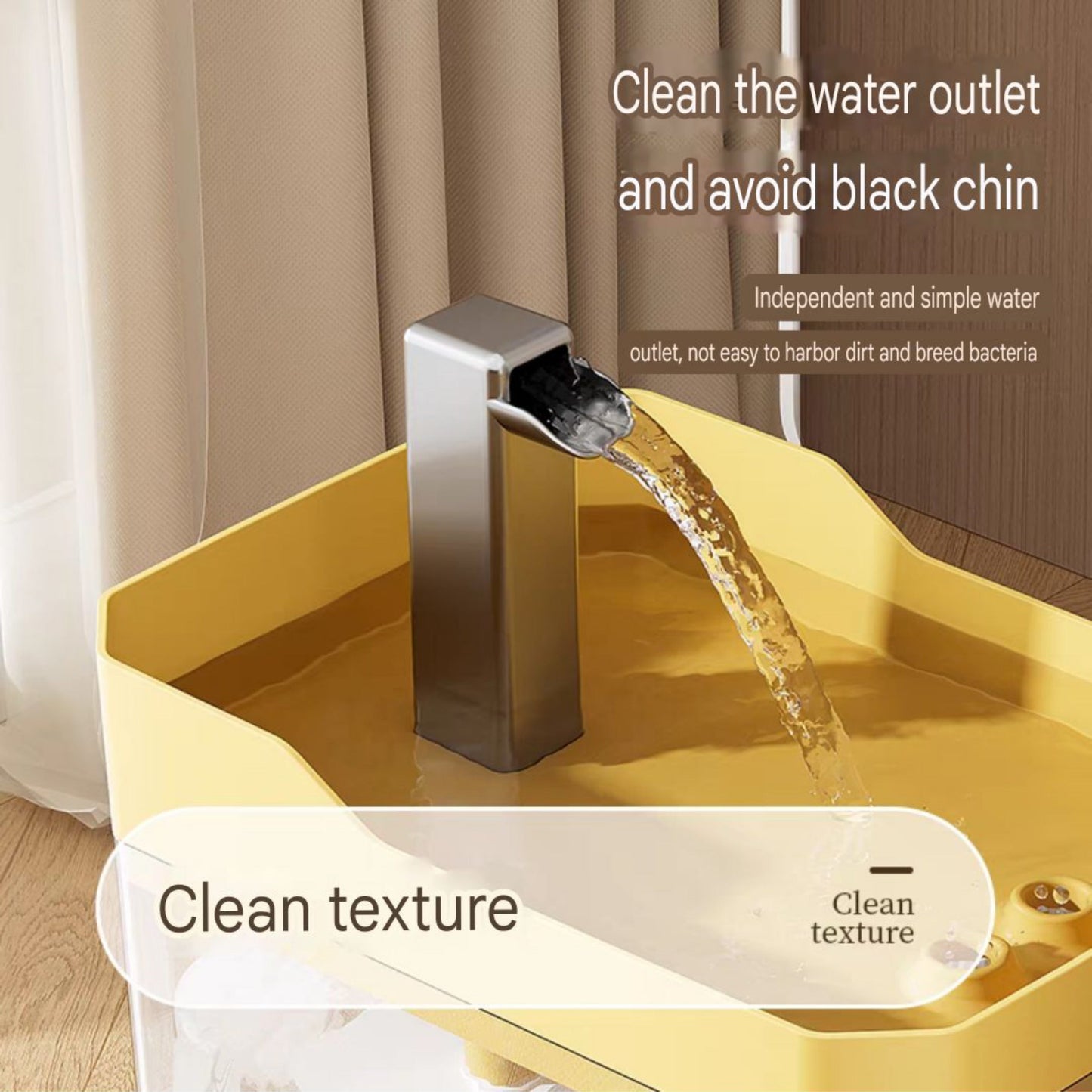 Automatic Water Dispenser - Filtered Water Fountain With Quadruple Filtration System