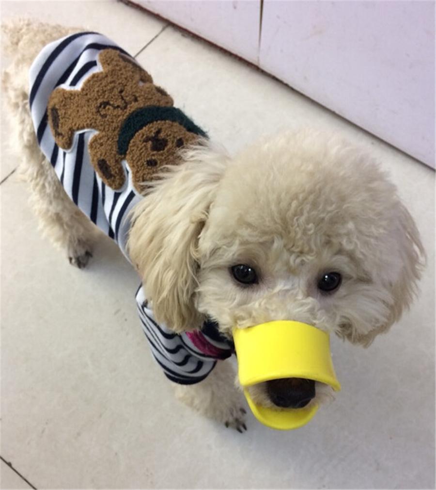 Dog Muzzle – Adjustable Duck Mouth Muzzle for Comfortable Puppy Training