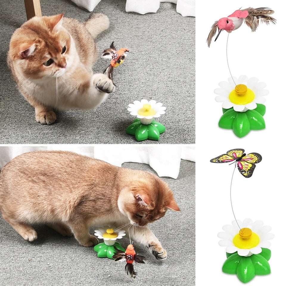 Automatic Cat Toy - Electric Rotating Interactive Pet Play Device