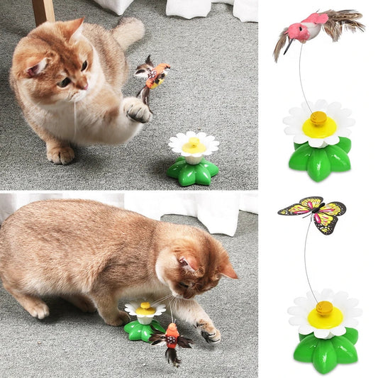 Automatic Cat Toy - Electric Rotating Interactive Pet Play Device