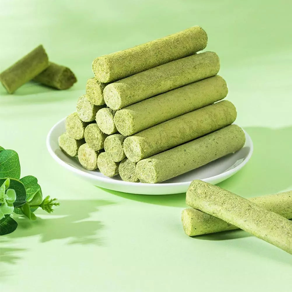 Cat Grass Sticks - Grass Teething Stick & Entertaining Cat Treat for Dietary Health