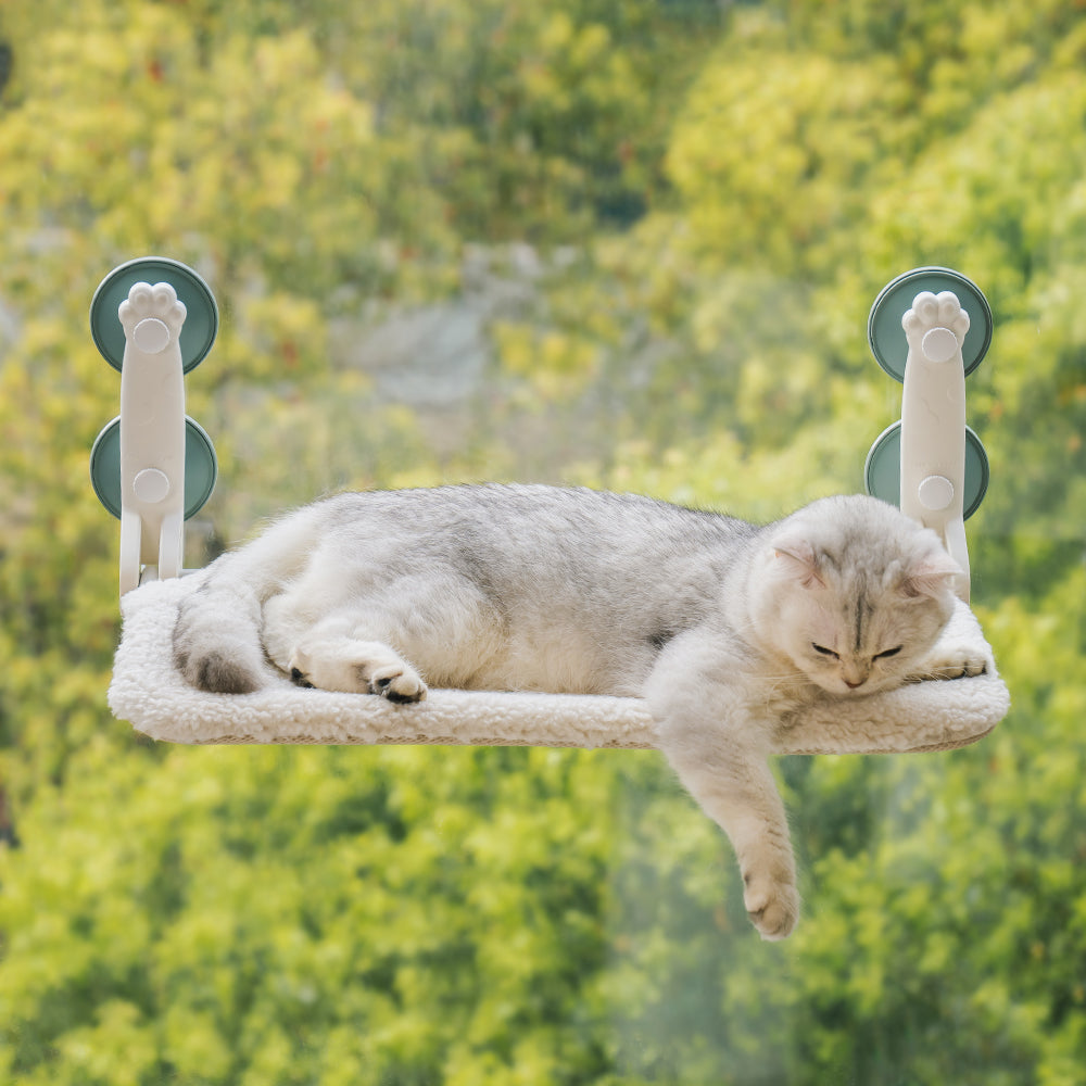 Cat Window Hammock – Durable Cat Bed With Suction Cups | Soft Cozy Lounger