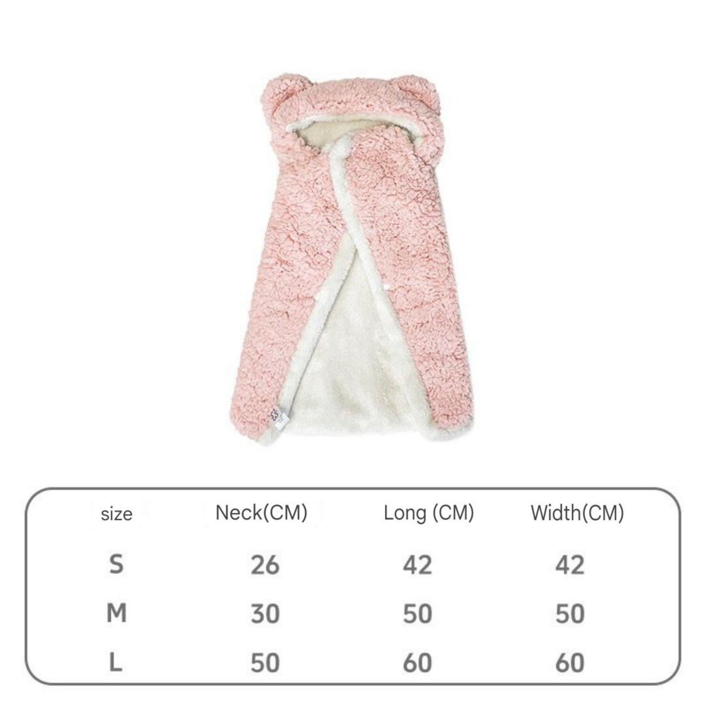 Pet Cape Blanket - Adjustable, Breathable Dog Blanket With Strap For Small Pets
