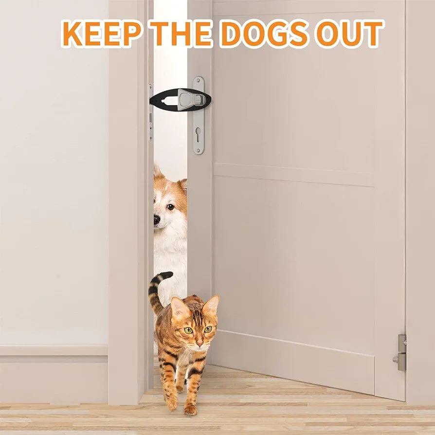 Cat Door Holder Latch | Easy Install Latch & Door Opening Protector
