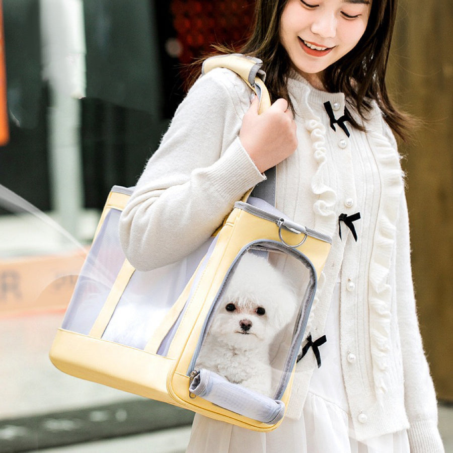 Cat Backpack - Portable Pet Carrier With Window | Breathable & Durable