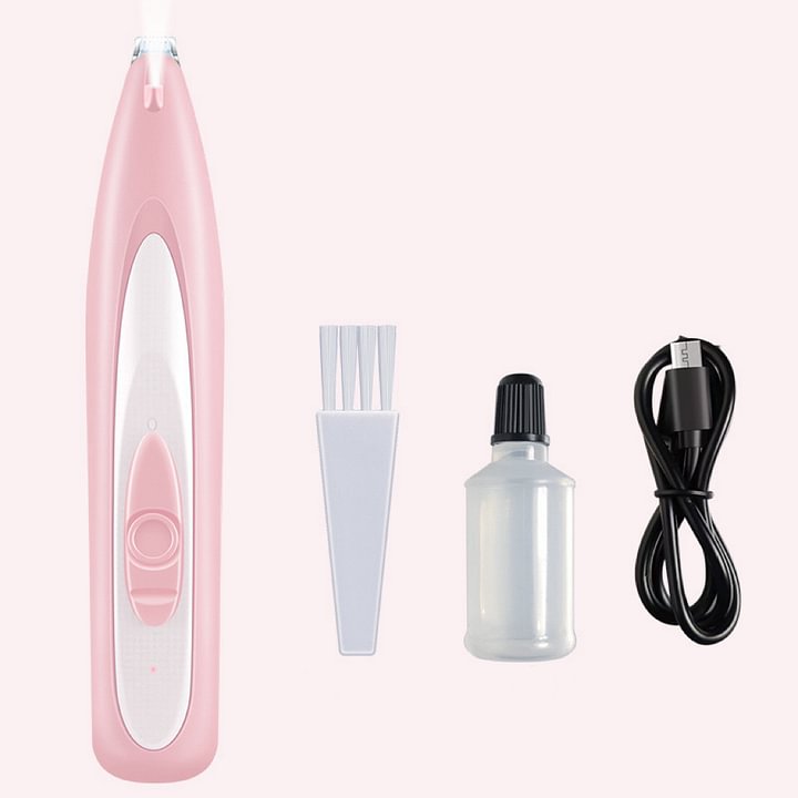 Pet Paw Trimmer – Rechargeable LED Light Trimmer with Stainless Steel Blade