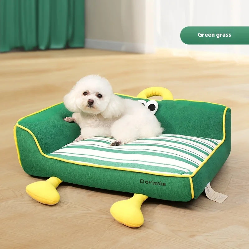 Luxury Dog Bed - Comfy Plush Pet Mattress With Durable Material & Color Options