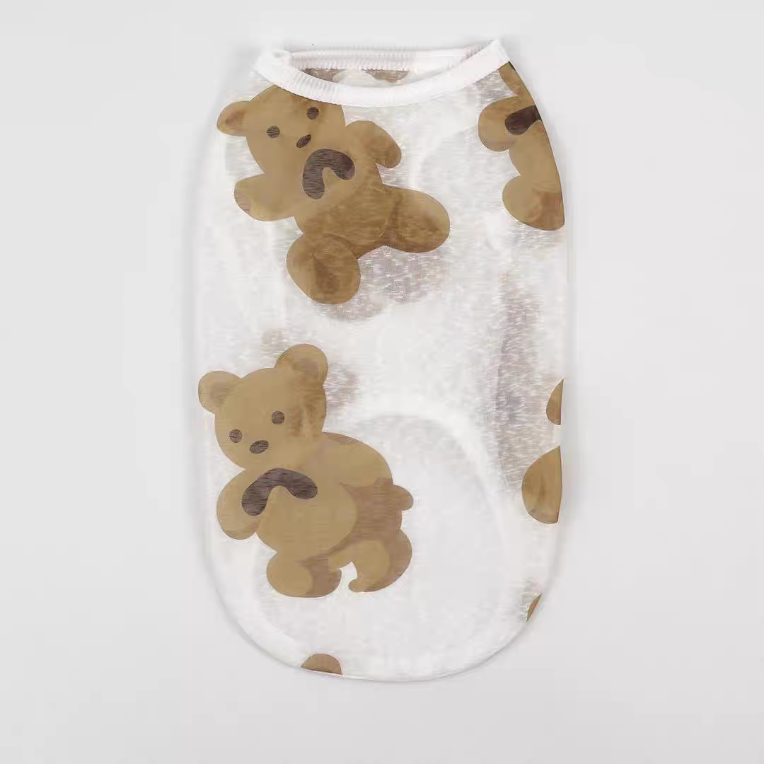 Cat Anti Shedding Vest - Lightweight Summer Cat Vest for Fur Prevention & Cooling