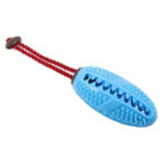 Pup Toothbrush - Dual Sided Bristles Rubber Dog Toothbrush with Toothpaste Reservoir